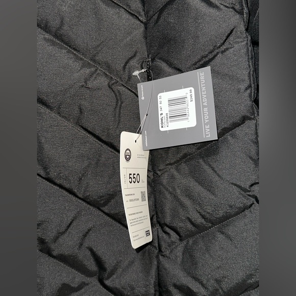 Eddie Bauer Women's Crystal Ridge Down Parka Allied Size Large Black Color New - Picture 5 of 10